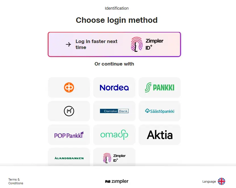 Ocean Breeze registration or verification interface